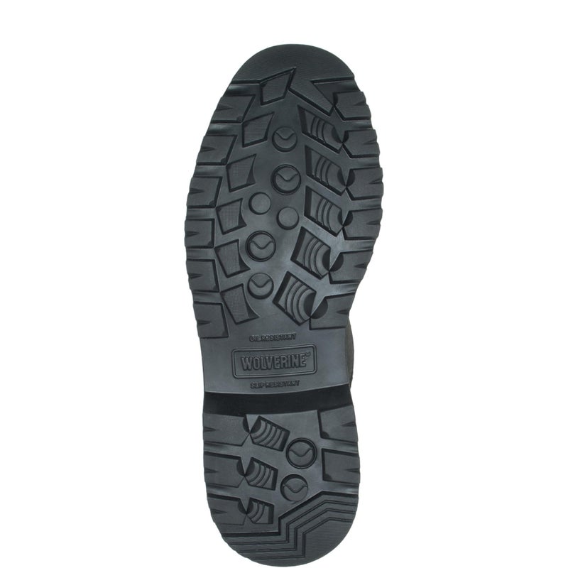 Wolverine Men's Floorhand Waterproof Steeltoe 6" Work Boot, Black, 8EW - Image 4